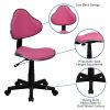 Pink Fabric Ergonomic Task Chair [BT-699-PINK-GG]