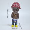 1pc; Hip Hop Legend Commemorative Statue Resin Crafts Ornament