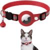 Reflective AirTag Dog Collar;  Padded Apple Air Tag Dog Collar;  Heavy Duty Dog Collar